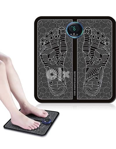 Foot Massager, Electric, Ems Intelligent For Relaxation, Portable