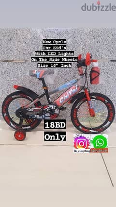 (36216143) New Arrival cycle for kid’s with LED lights on the side 0