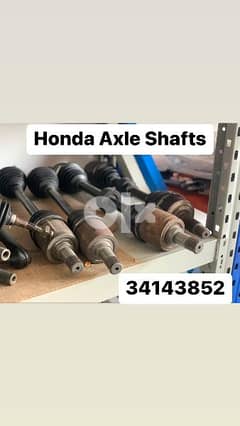 Axle Shafts of All models of Honda available 0
