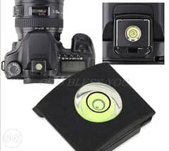 Flash Hot Shoe Cover Cap Bubble Spirit Level For Canon For Nikon Olymp 0