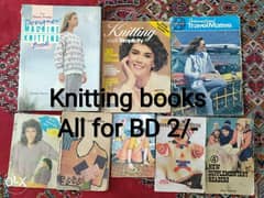 Knitting books for sale 0