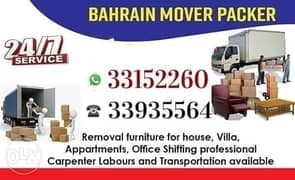 Bahrain Mover Packer Professional in moving and shifting 0