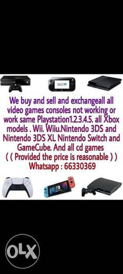 For sale ps3 and ps4 and xbox one and cd 0