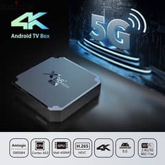 4K ANDROID BOX TV RECEIVER/ALL TV CHANNELS WITHOUT DISH/SMART BOX