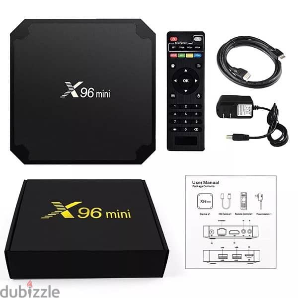 4K ANDROID BOX TV RECEIVER/ALL TV CHANNELS WITHOUT DISH/SMART BOX 1