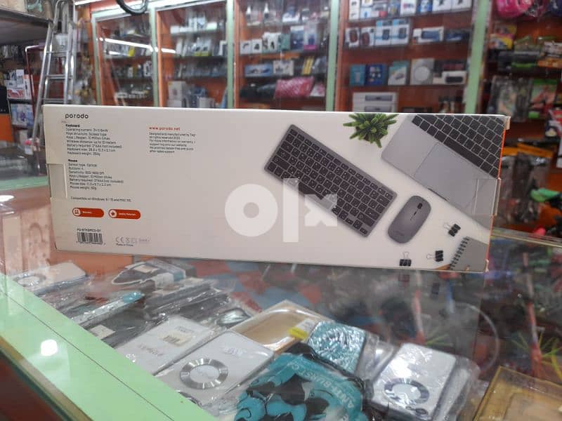 brand new super slim &portable keyboard with mouse English arabic 0