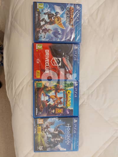 Brand new playstation 4 games