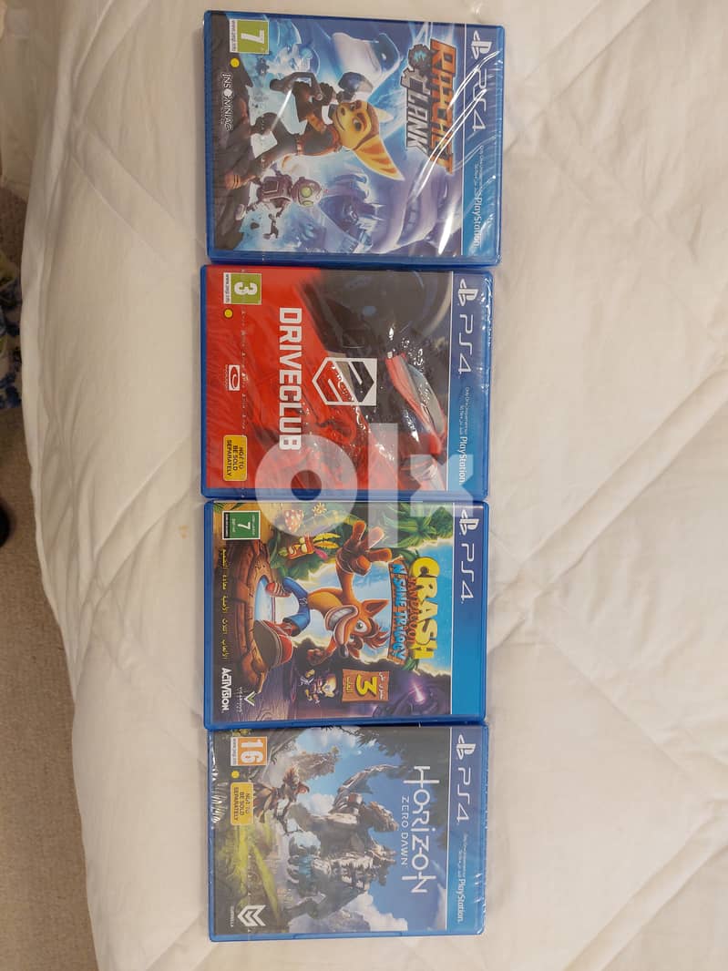 Brand new playstation 4 games 0