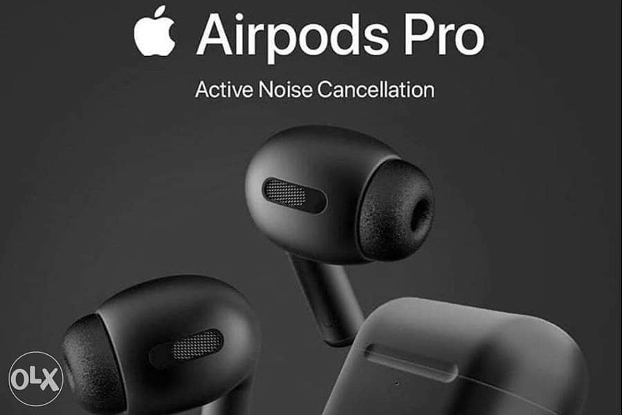 Black Apple Airpods Pro 5