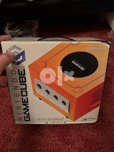 boxed orange game cube ntsc jap