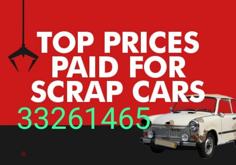scrap cancel vehicle very good price buying 0