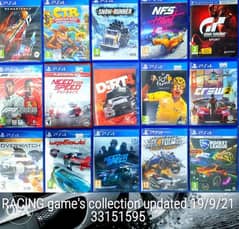 racing games updated 19/9/21 ps4 0