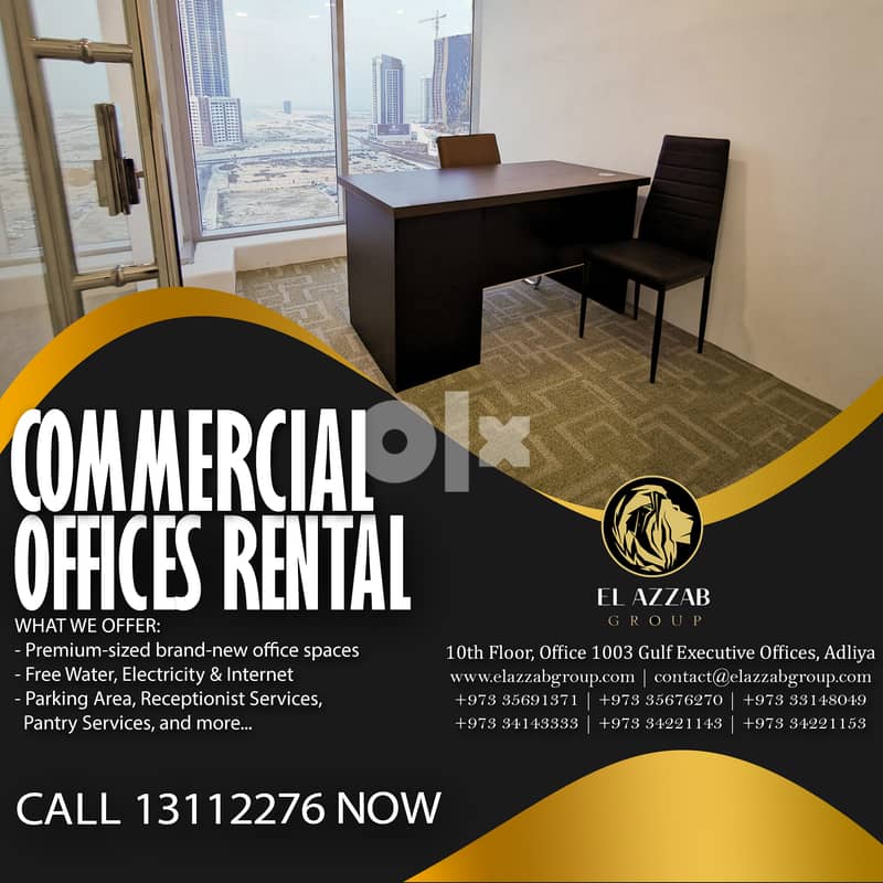 BHD75 - Commercial office for lease with a complete package 0