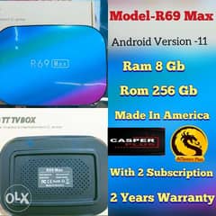 R69 Max Android Tv Box 0