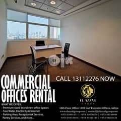 We have Virtual Office/ Address and Physical Office/ Daily use Office.