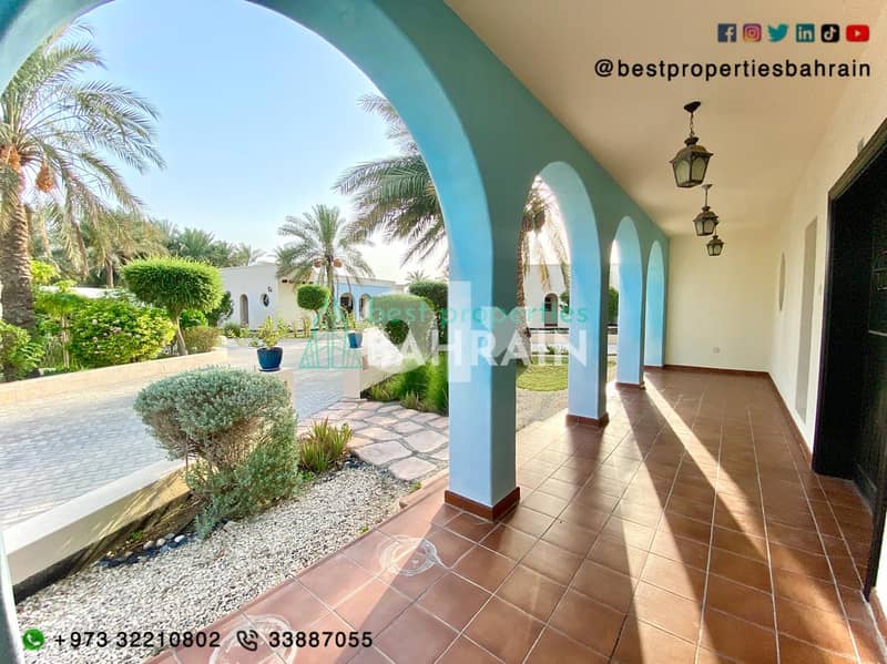 Charming Villa with Pool | near Saudi Causeway | 3 Bedrooms - Janabiya 8