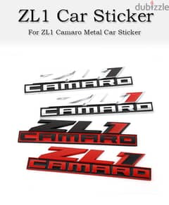 Car Sticker ZL1 Camaro Emblem Badge Decals Front Hood Grille 0