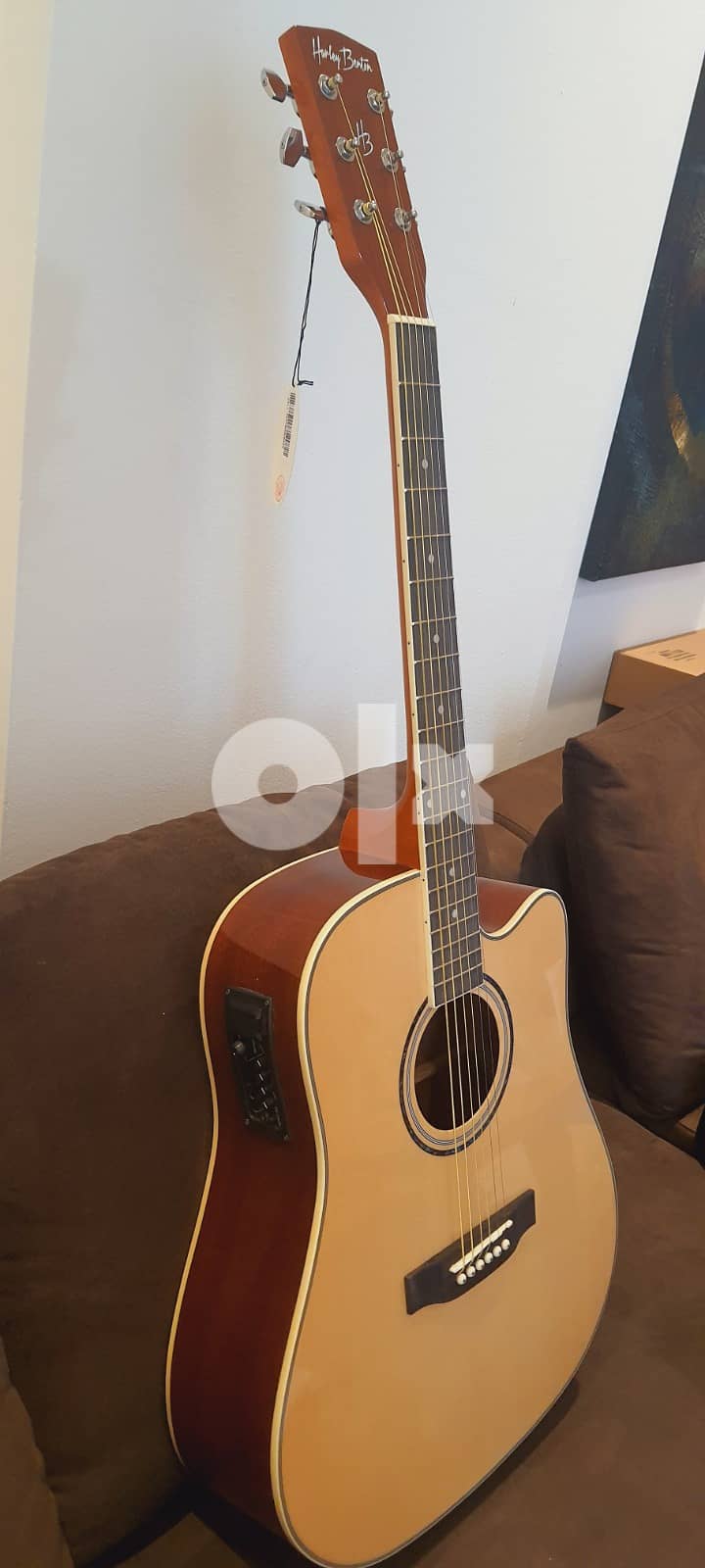 Brand New Acoustic Guitar with Built-in Pickup 14