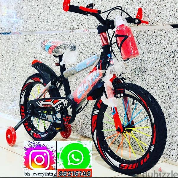 (36216143) New Arrival cycle for Kids 
Size 16"
LED lights on the side 1