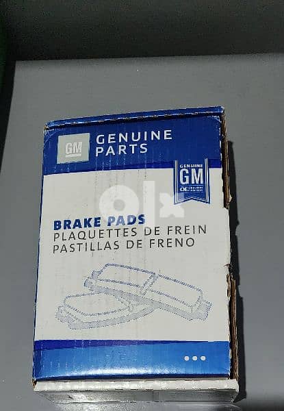 GM Genuine Front Brake Pads Camaro Corvette Cadillac 2