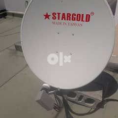new receives Airtel dish satellite TV CCTV camera office 0