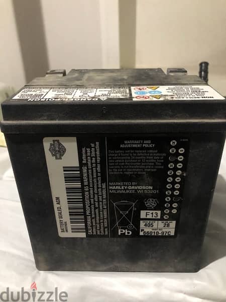 Harley Davidson Touring Battery 0