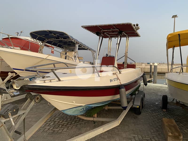 BOAT FOR SALE - 25 FT Spartan with Four Stroke Suzuki 140 HP Engine 12