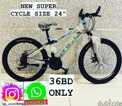 (36216143) New Arrival Super cycle size 24 inch  Shimano gears