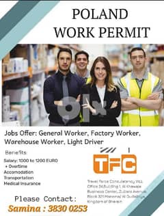 Europe Work Permit Available 0