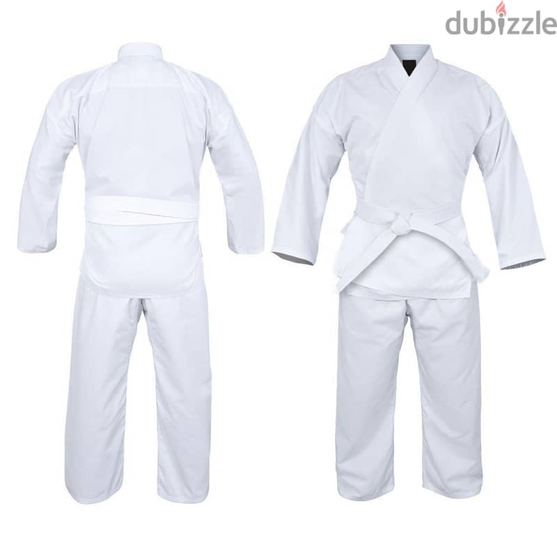 white Karate suits 1