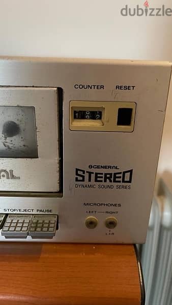 general brand vintage stereo 3