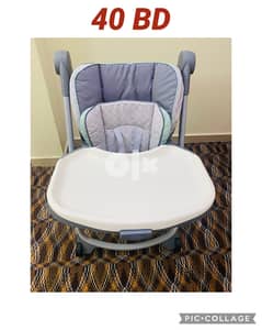 Graci slim space high chair for sale 0