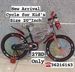 (36216143) New Arrival cycle for Kids Size 20"Inch with LED light's on