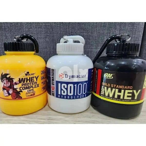 Protein Powder Bottle Keychain 200ML 1