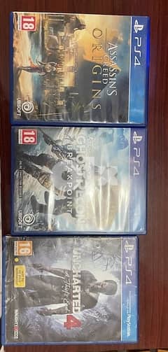 PS4 games for sale 0