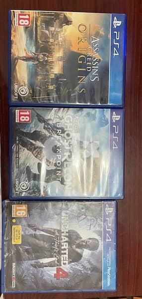 PS4 games for sale