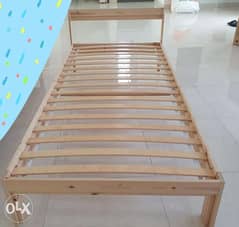 سرير خشب - wooden bed 0