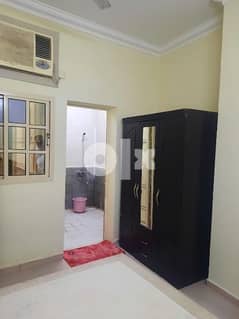 One room available in double room flat only for Kerala Bachelor 80 BD 0