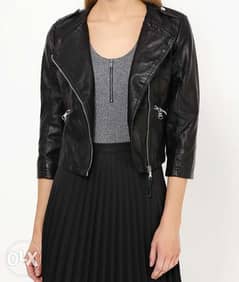 luxury women leather jacket 0