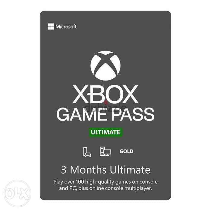 3 Months Game Pass Ultimate (Xbox/PC/Series) 0