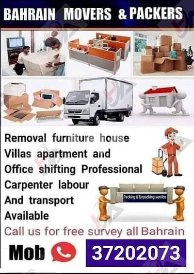 . Bahrain movers/packers