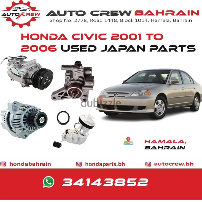 Auto Crew Honda Parts 7