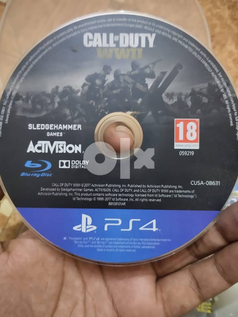 Ps4 Call of Duty WWII for sale 1