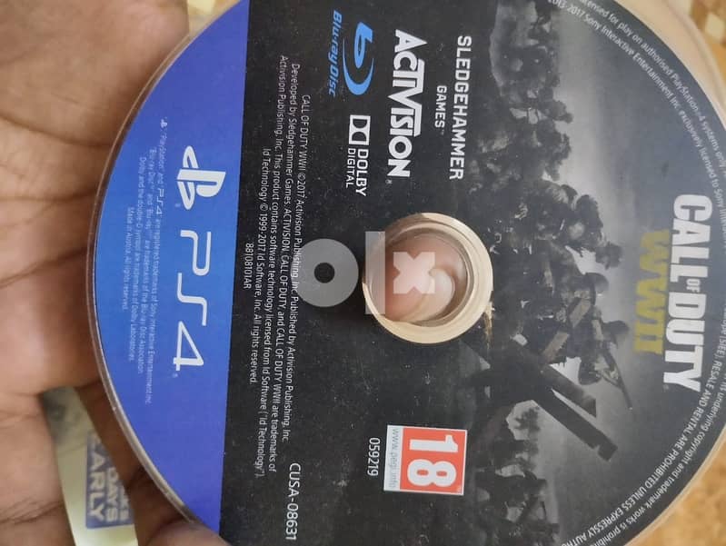 Ps4 Call of Duty WWII for sale 2