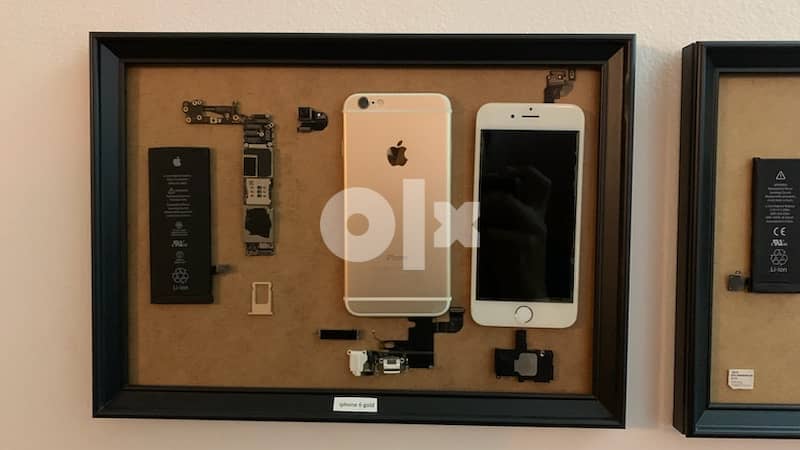 framed iphone 4s and iphone 6s for sale 1