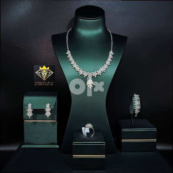 اطقم شبكات الماس مجوهرات الحامد www. instagram. com/alhamed_jewellery 2