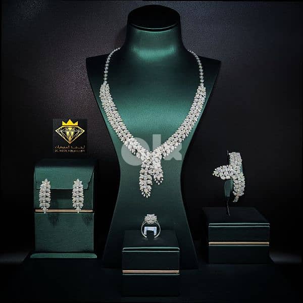 اطقم شبكات الماس مجوهرات الحامد www. instagram. com/alhamed_jewellery 17