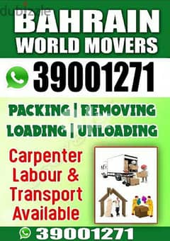 Six Wheel Household items Transfer Carpenter Loading  Available