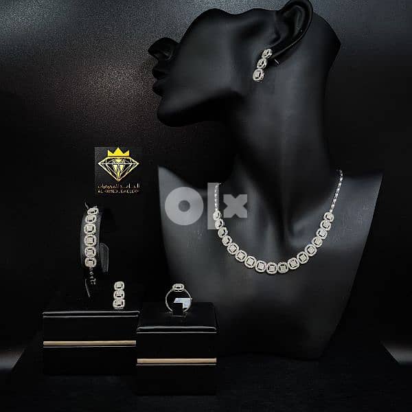 اطقم الماس شبكات الماس مجوهرات الحامد البحرين مجمع العالي #مجوهرات 8