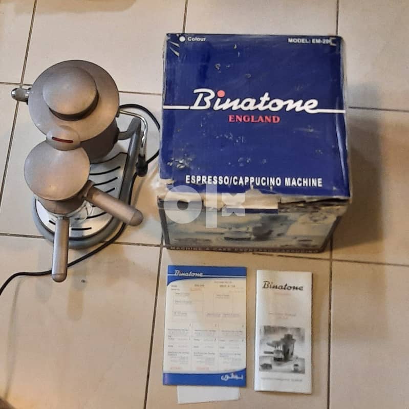 Coffee machine,  espresso & cappuccino 1